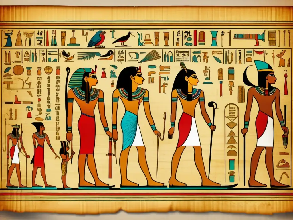 Una antigua papiro egipcio detallado muestra influencia griega en medicina egipcia