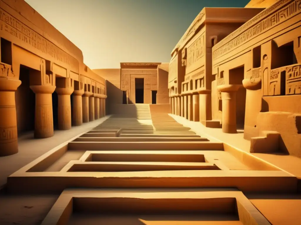 Explora el antiguo Laberinto de Hawara en Egipto con sus intrincados pasadizos y misteriosos secretos