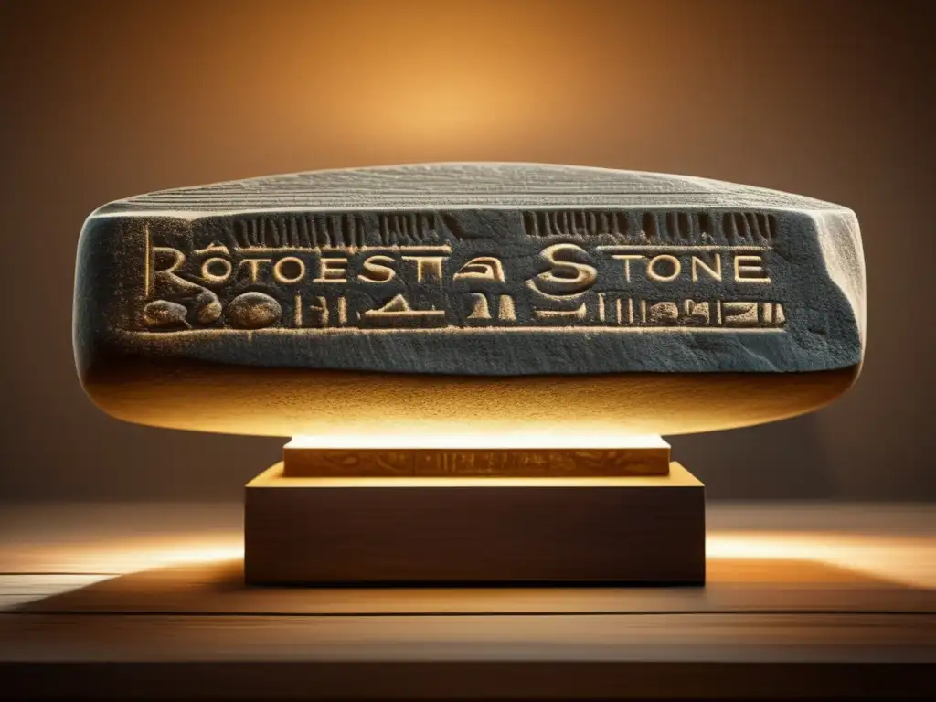 Piedra Rosetta del antiguo Egipto: un misterio envuelto en historia