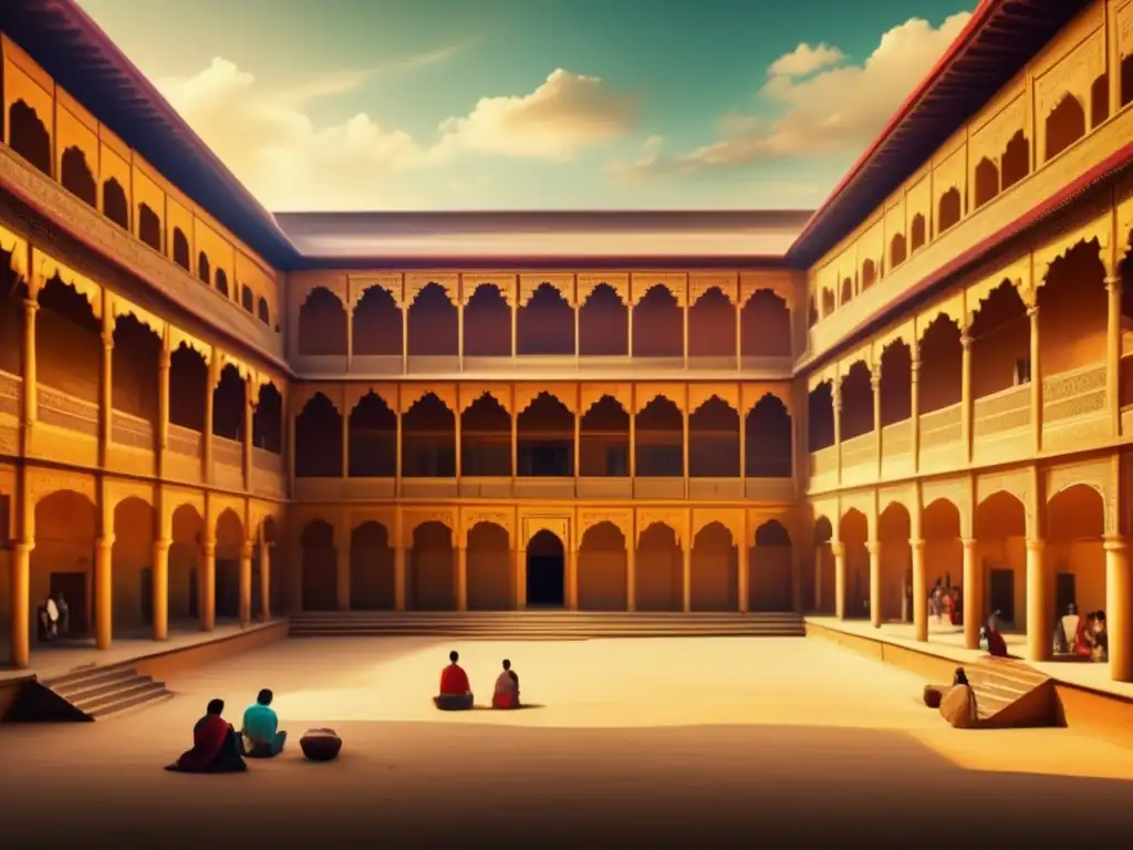 Un antiguo palacio donde el conocimiento florece