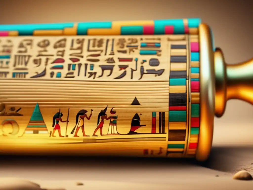 Un antiguo papiro egipcio muestra la medicina en el antiguo Egipto