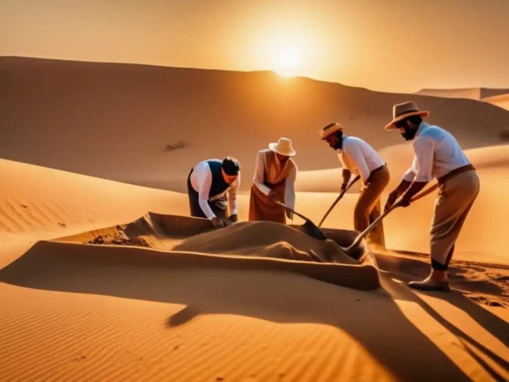 Apasionada expedición en el desierto egipcio descubre artefactos de la época de Tutankamón