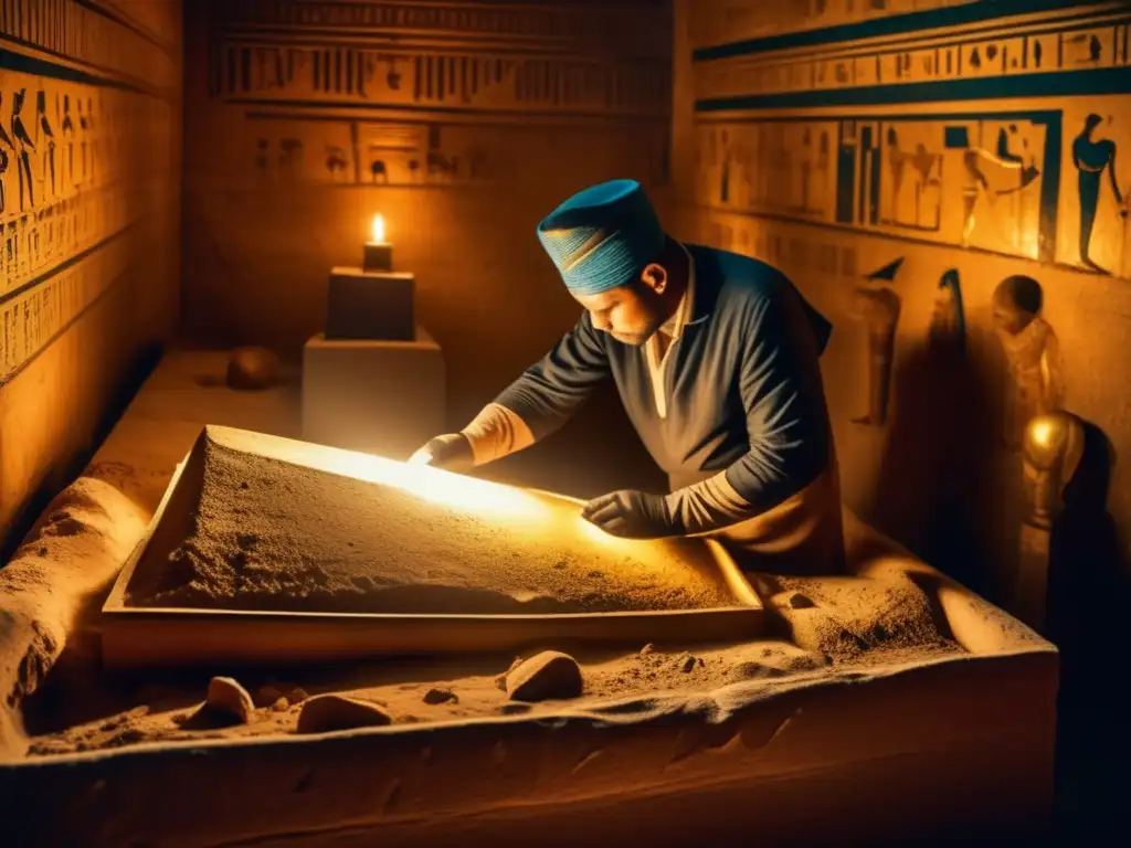 Un arqueólogo desvela tesoros ocultos en la tumba de Tutankamón