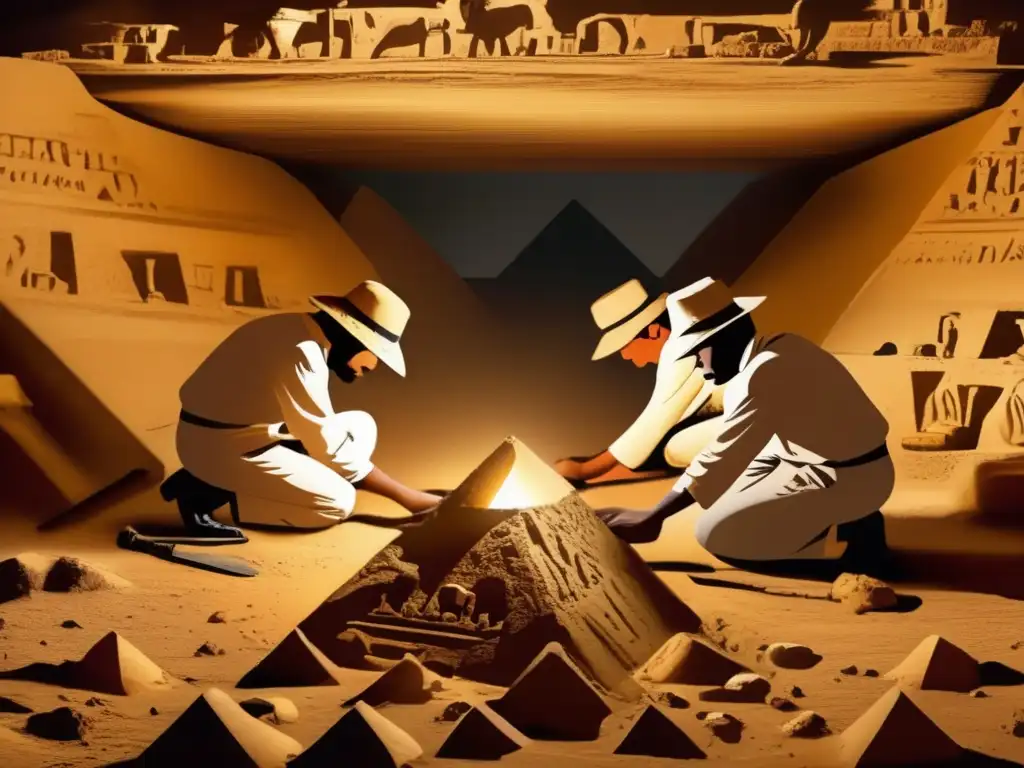 Arqueólogos exploran las cámaras ocultas de la pirámide de Micerinos, descubriendo secretos ancestrales