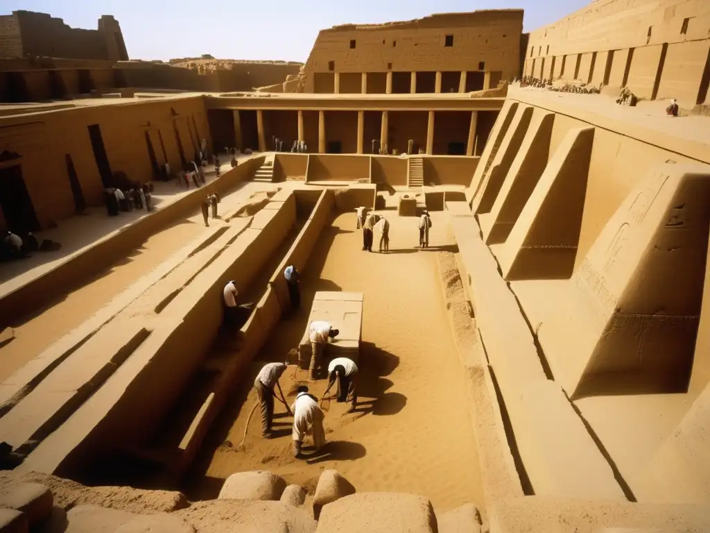 Arqueólogos descubren tesoros en el Templo de Horus en Edfu