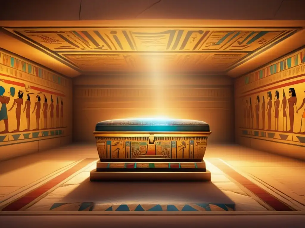 Una cámara funeraria en el antiguo Egipto revela prácticas funerarias y misterios del más allá