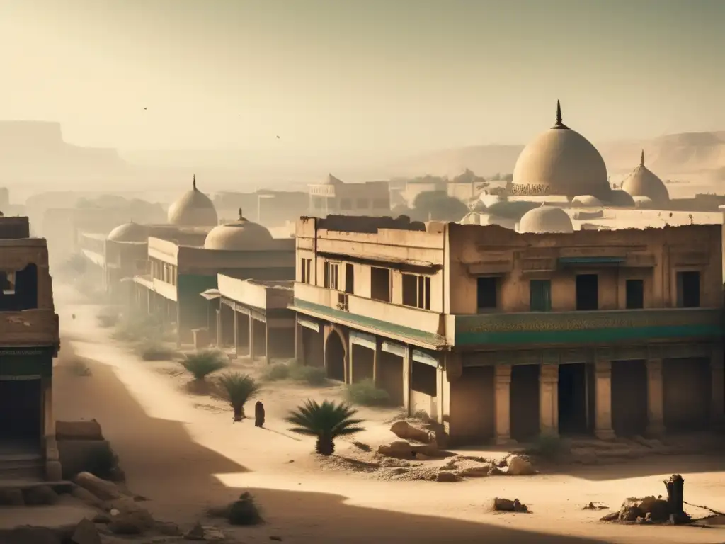 La capital del Imperio Medio, Itjtawy, en decadencia y abandono