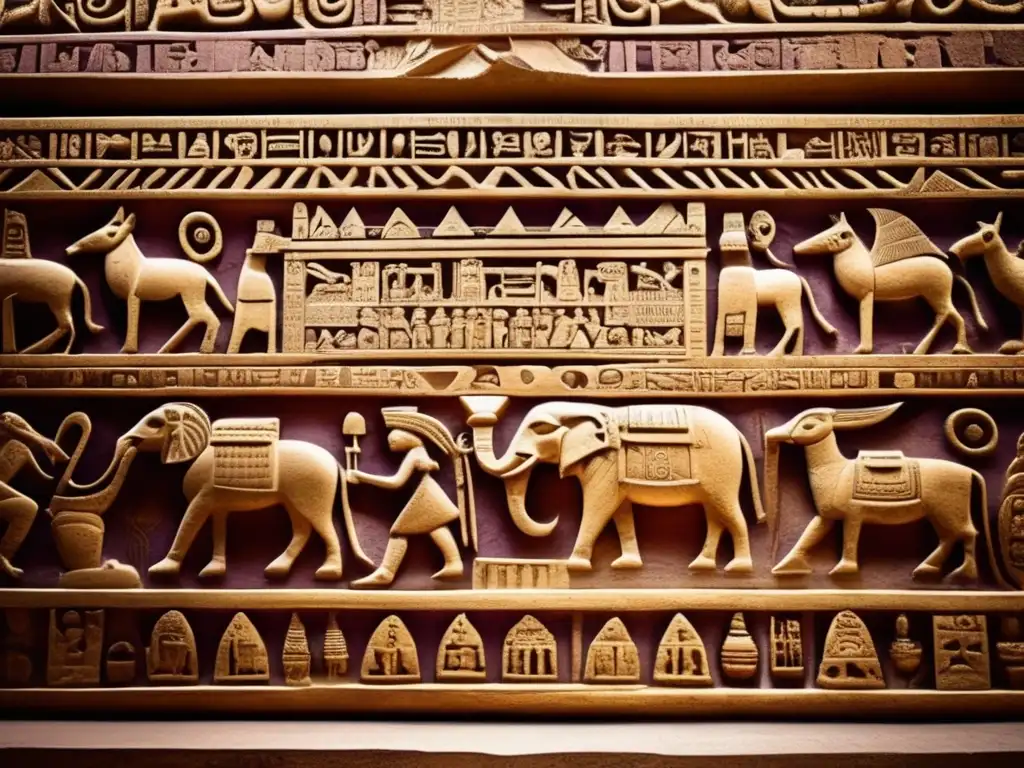 Una cautivadora imagen vintage de la Tumba de Ay: Morada del Sucesor de Tutankamón