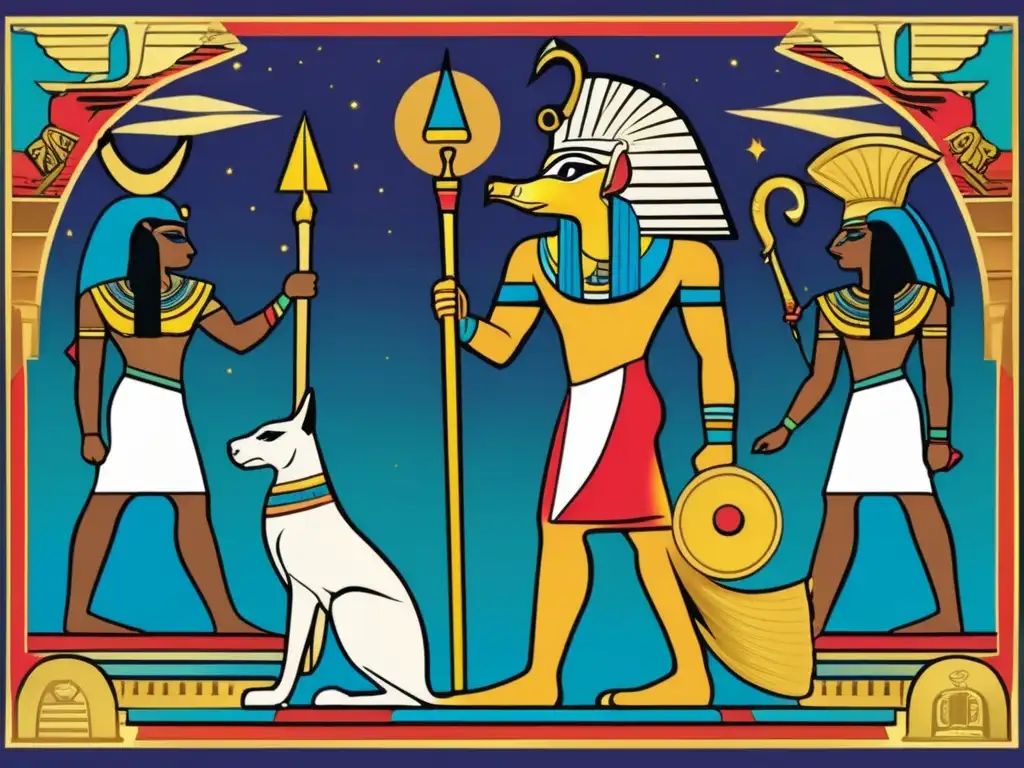 Una cautivadora portada de cómic inspirada en la mitología egipcia