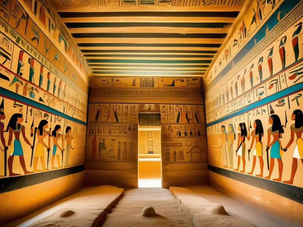 Descubrimientos en la tumba de Seti I: un impresionante interior con arte y arquitectura intrincada