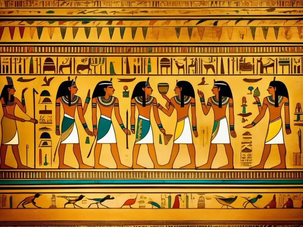 Descubrimientos en la tumba de Seti I: Un viaje fascinante a través de las pinturas murales, la antigua mitología y la delicadeza de los detalles iluminados por una cálida luz