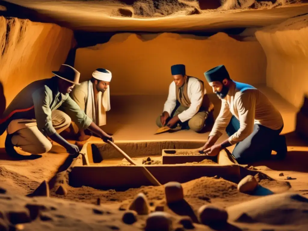 Emocionante descubrimiento de la tumba del faraón Amenhotep III: arqueólogos exploran con cautela, revelando misterios del pasado