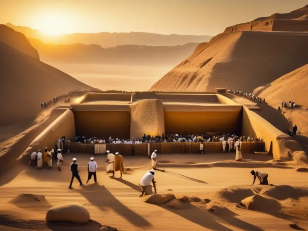 Emocionante descubrimiento de la tumba de Tutankamón, en el corazón del Valle de los Reyes