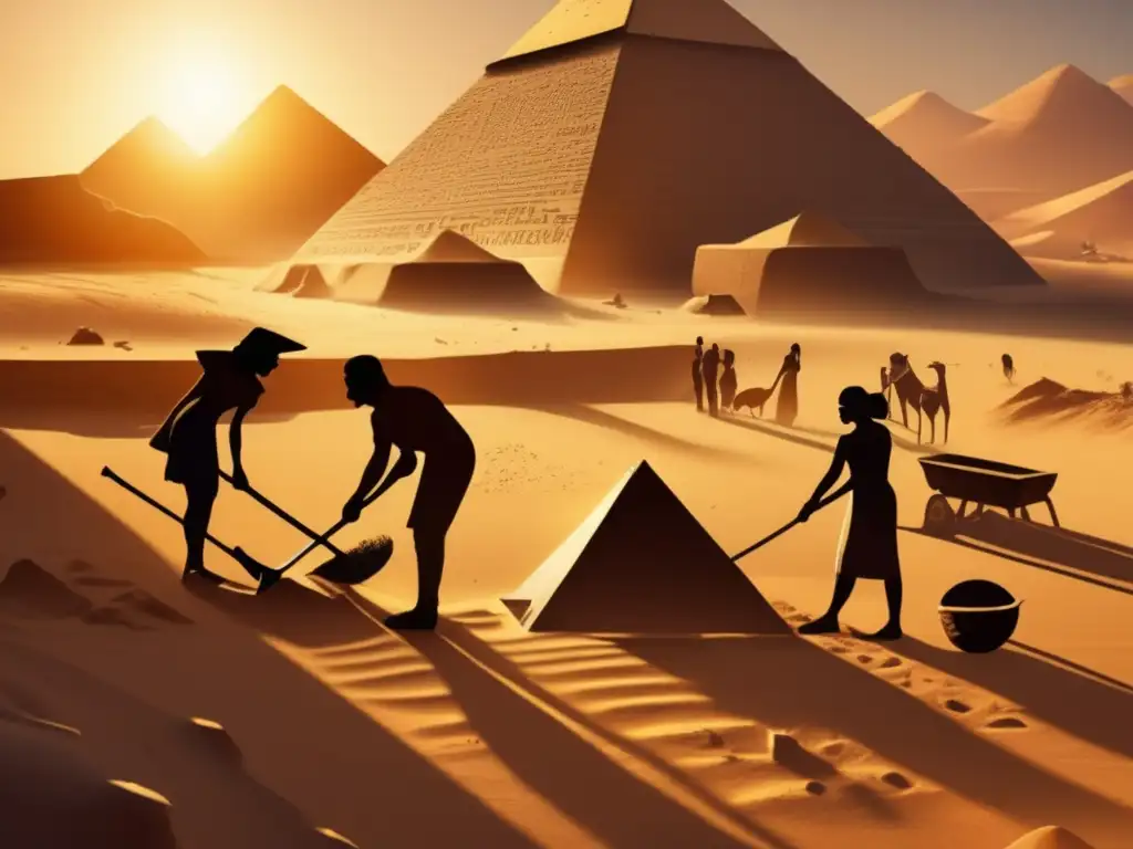 Una emocionante escena de excavación arqueológica en Egipto revela artefactos y jeroglíficos antiguos