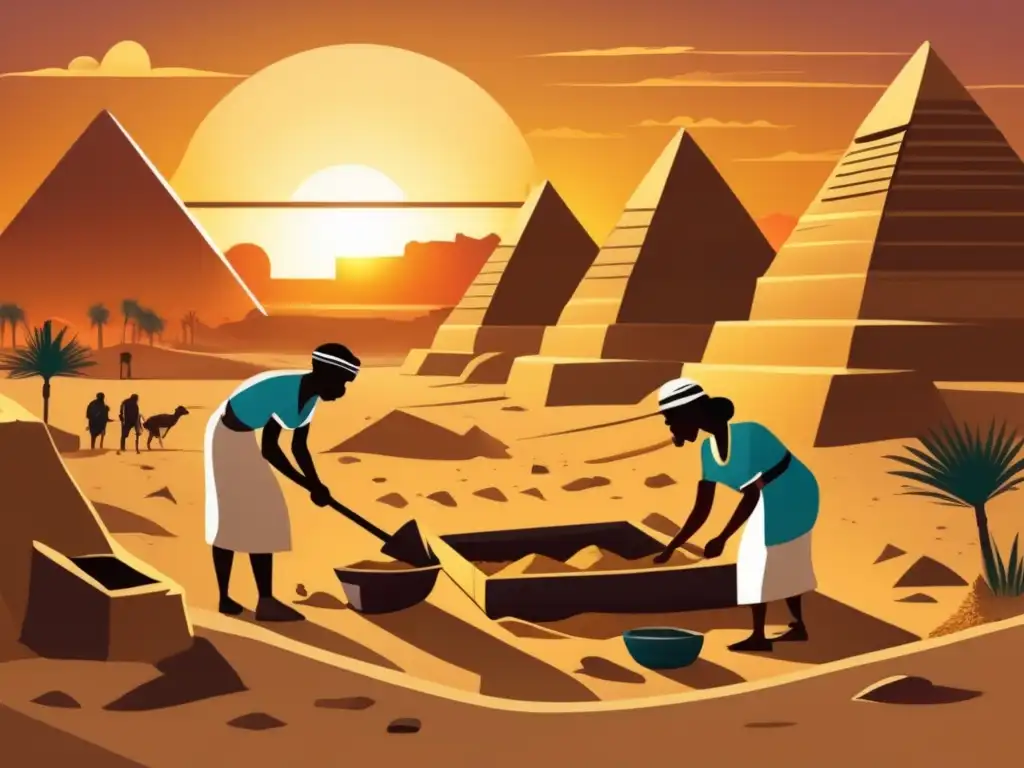 Emocionante excavación arqueológica en Egipto antiguo bajo ocupación persa, revelando la resistencia histórica y la belleza del pasado