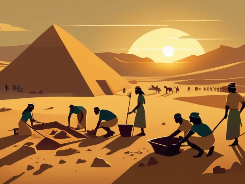 Emocionante excavación en el desierto, desenterrando secretos de las Dinastías del Primer Periodo Intermedio en Egipto