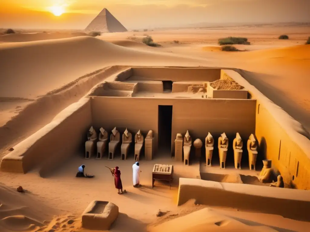 Emocionante excavación en Egipto revela estatuas ushebti antiguas