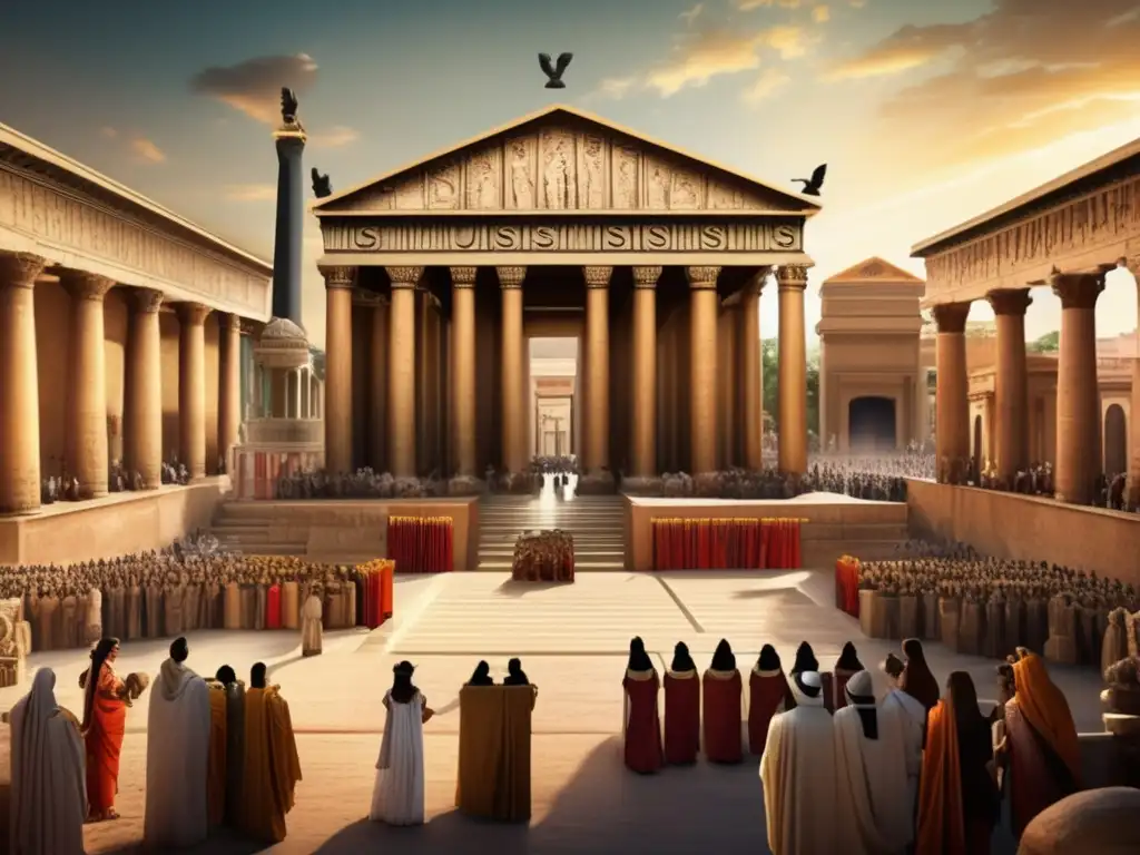 Emocionante imagen vintage del legado místico de Isis en Roma
