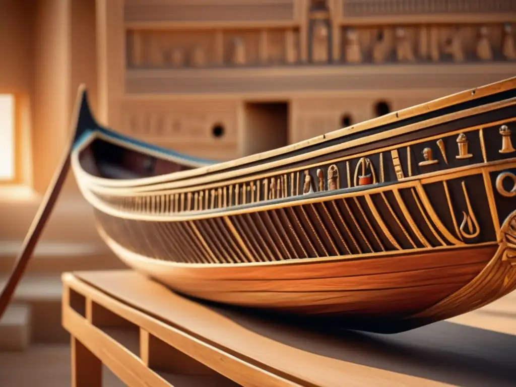 Emocionante restauración de una antigua barca solar egipcia por hábiles artesanos