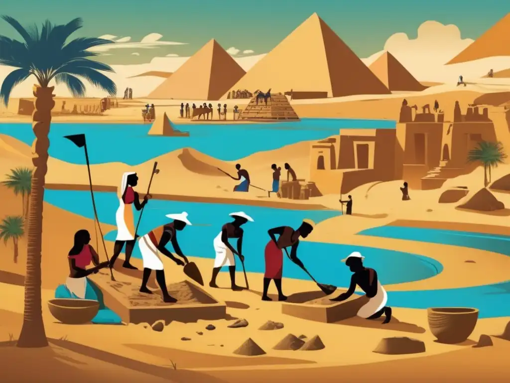 Emocionantes revelaciones arqueológicas en ciudades perdidas del Nilo, mientras los arqueólogos desentierran tesoros ancestrales