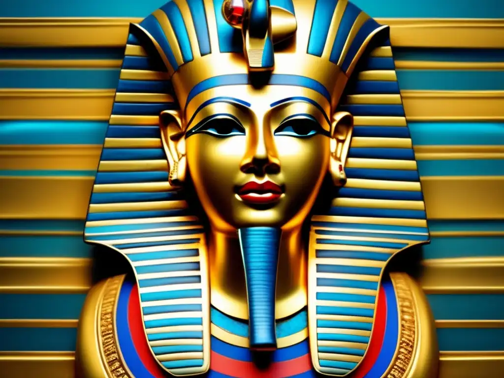El enigmático legado de Tutankamón y los misterios de su tumba cobran vida en esta imagen vintage