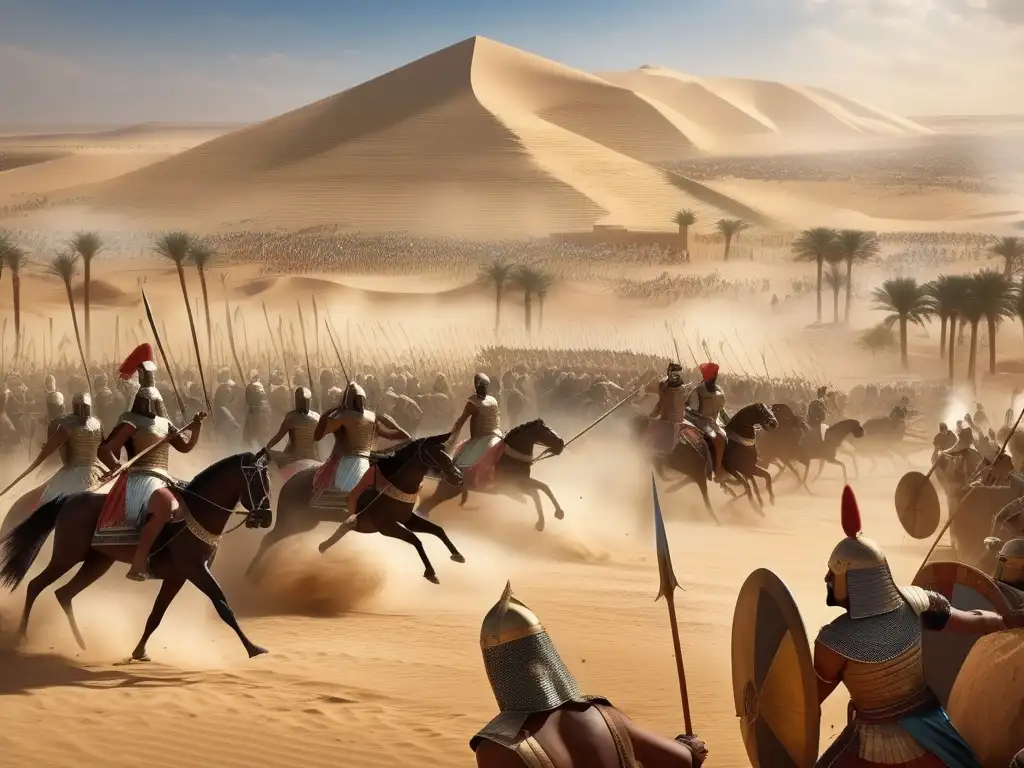 Una épica batalla en el antiguo Egipto cobra vida