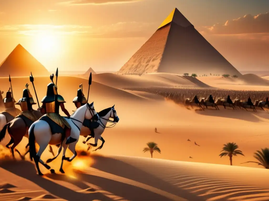 Una epica batalla en el antiguo Egipto