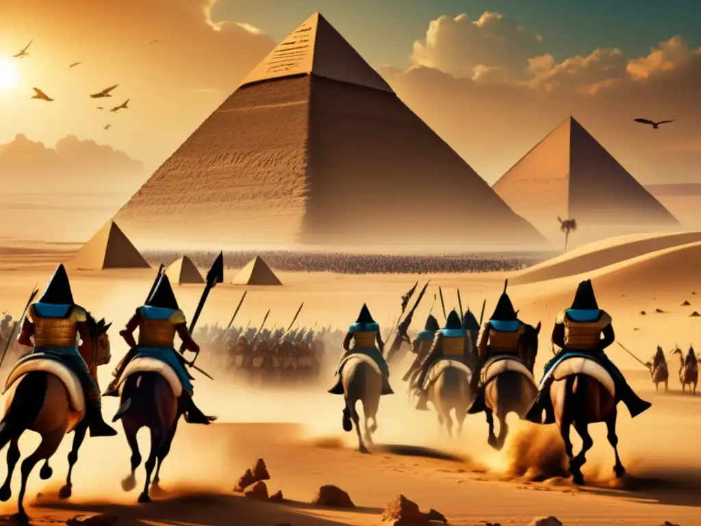 Épica batalla entre invasores Hicsos y antiguos egipcios
