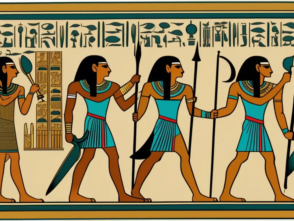 Estrategias militares imperio antiguo Egipto: Feroz batalla en el Antiguo Reino Egipcio