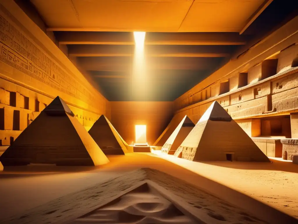 La estructura interna de las pirámides de Giza revelada: cámaras detalladas, pasajes misteriosos y lujoso diseño arquitectónico