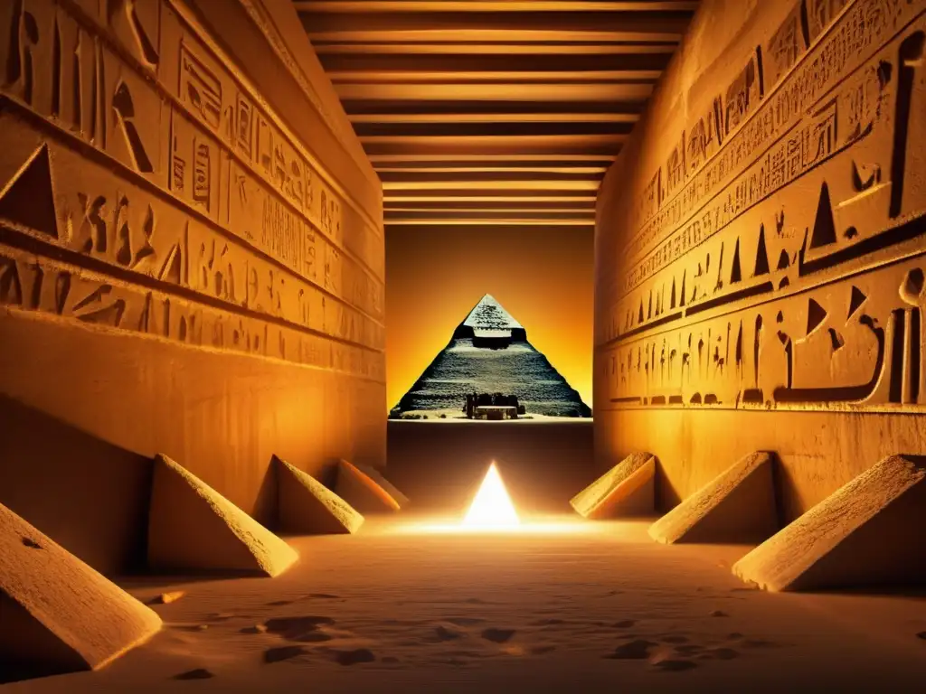 Estructura interna pirámides Giza revelada
