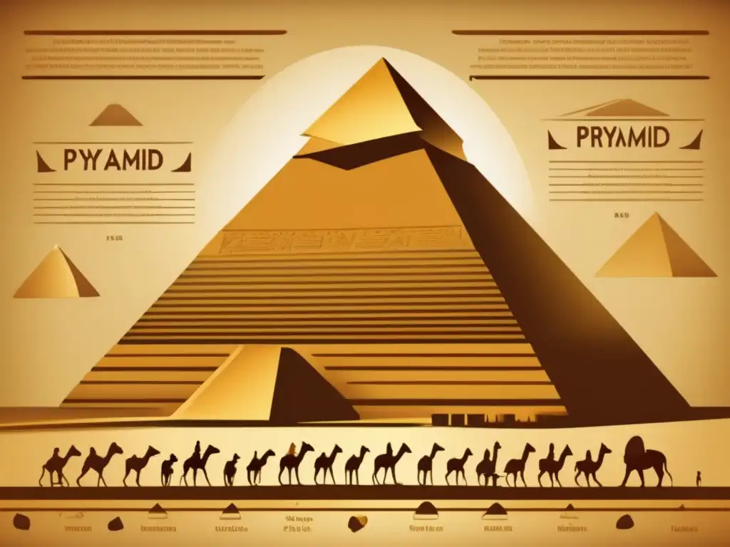 Un evocador viaje por la evolución del diseño de pirámides en el Antiguo Egipto