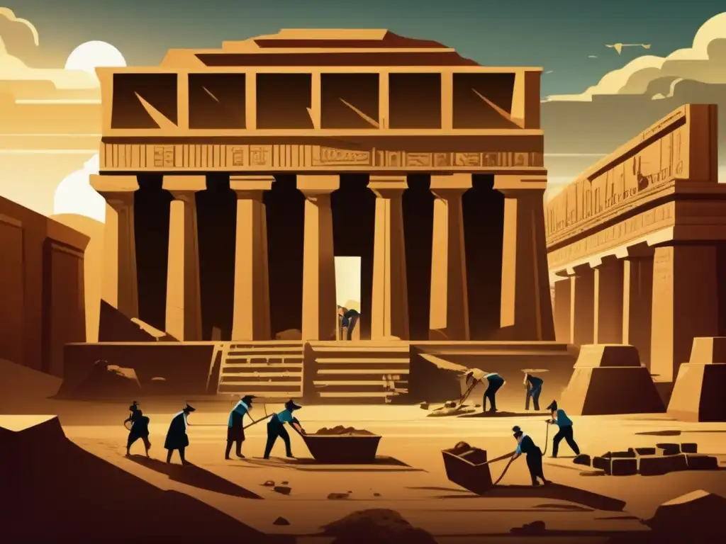 Excavación apasionante del Templo de Filae, antigua maravilla de la religión egipcia