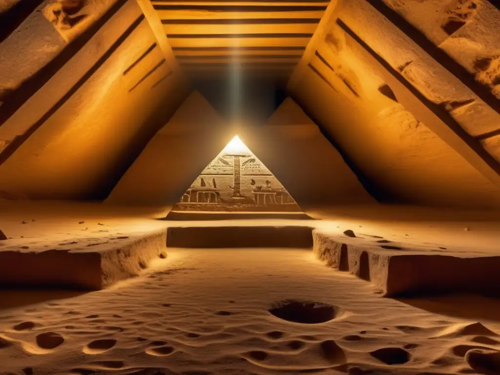 Exploración de cámaras ocultas en la pirámide de Micerinos