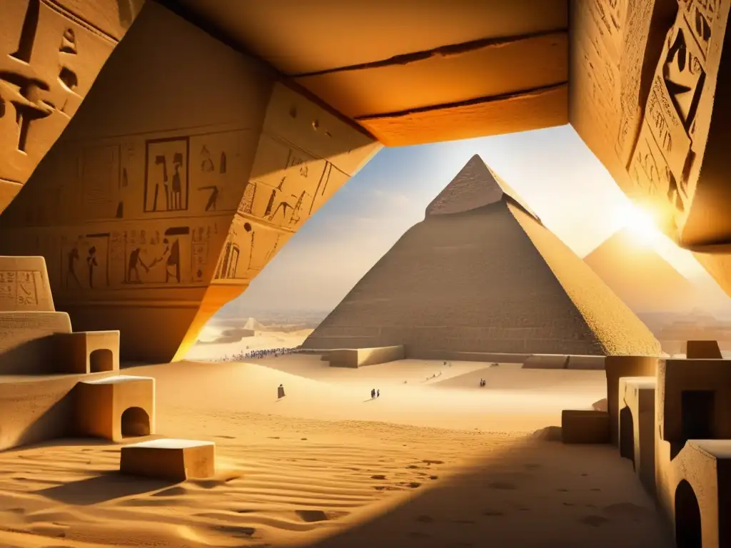 Exploración en las misteriosas estructuras subterráneas del Antiguo Egipto: pasadizos, cámaras y jeroglíficos antiguos