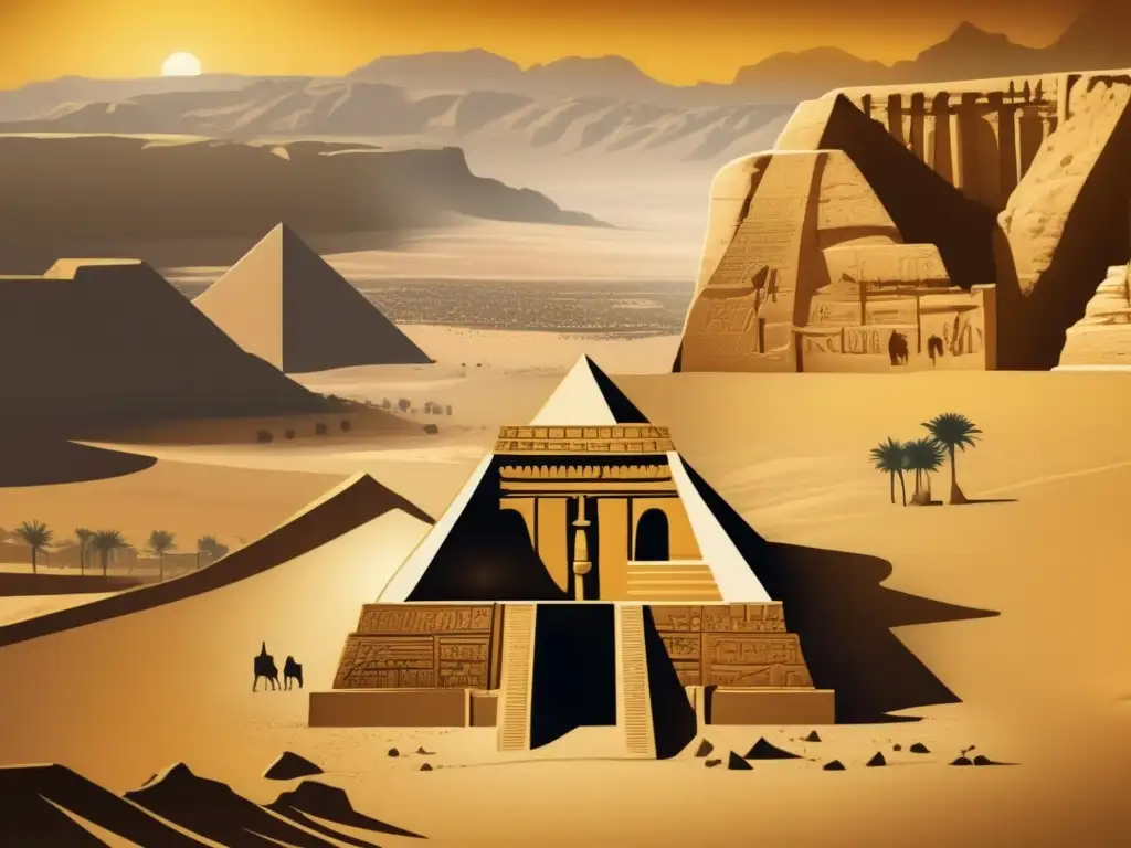 Exploración de tumbas en el Valle de los Reyes de Egipto, una imagen fascinante que evoca la rica historia y misterio de este antiguo sitio funerario