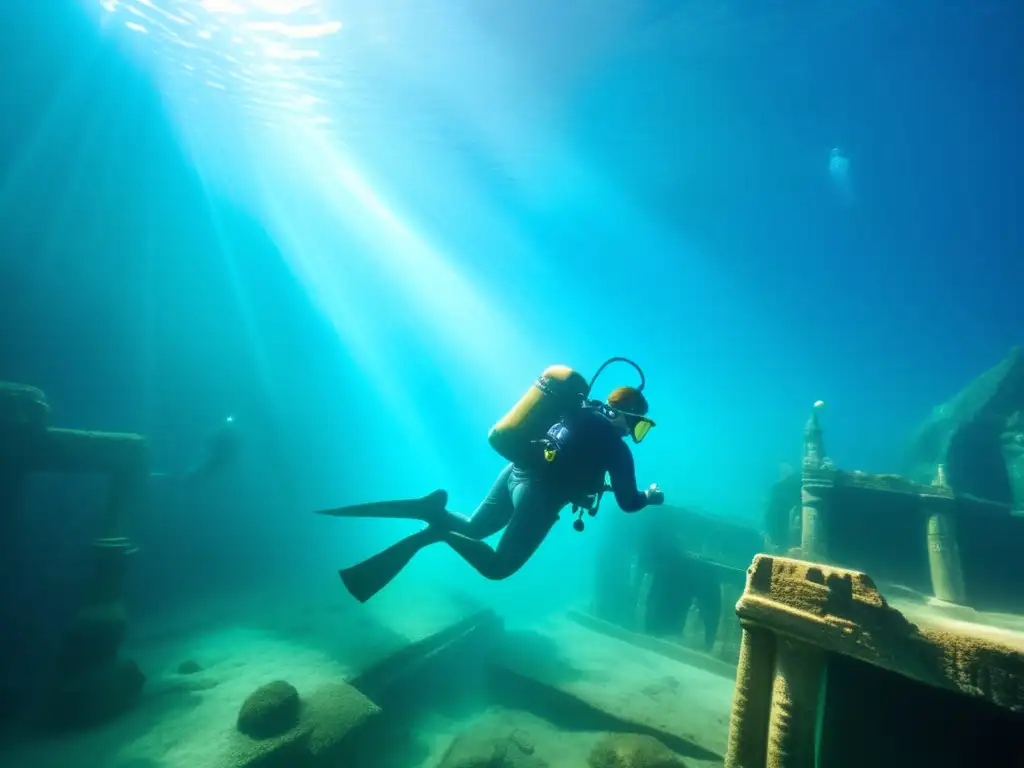 Exploraciones subacuáticas en templos sumergidos del Nilo revelan un pasado fascinante bajo las aguas