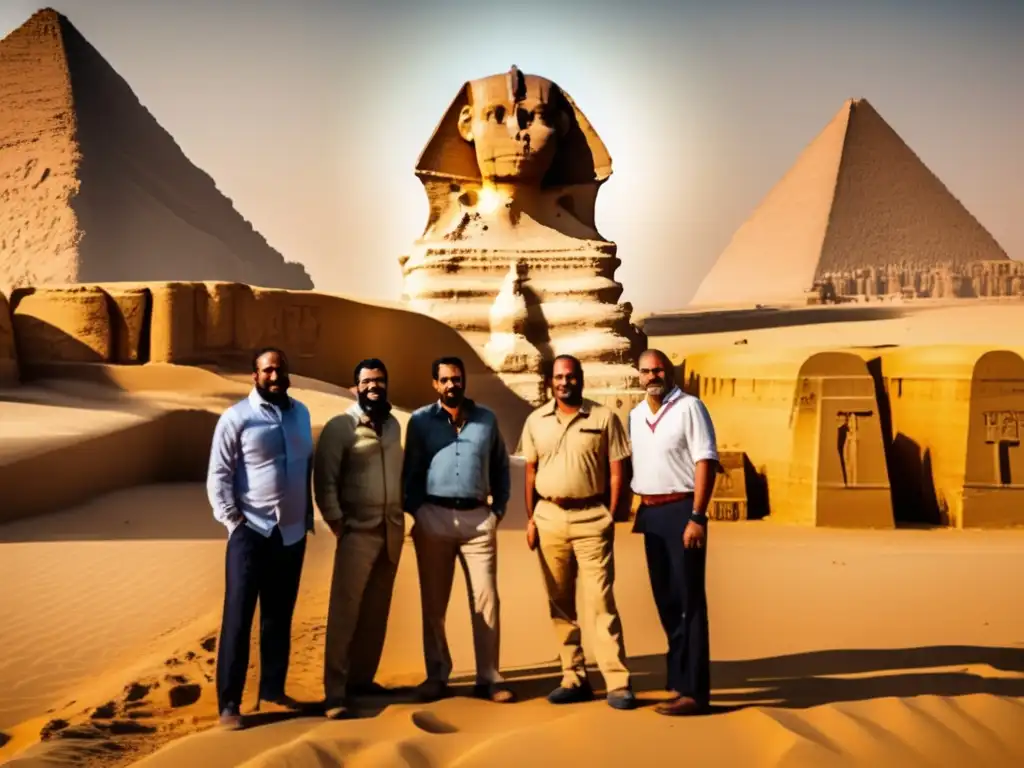Exploradores en Egipto revelan secretos del pasado en el Gran Esfinge con el uso de LIDAR en Egiptología