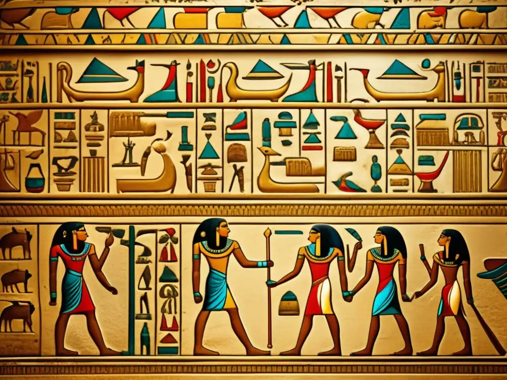 Un fascinante mural jeroglífico en un antiguo templo egipcio muestra el legado de Cleopatra y su influencia en la mitología y el Egipto moderno