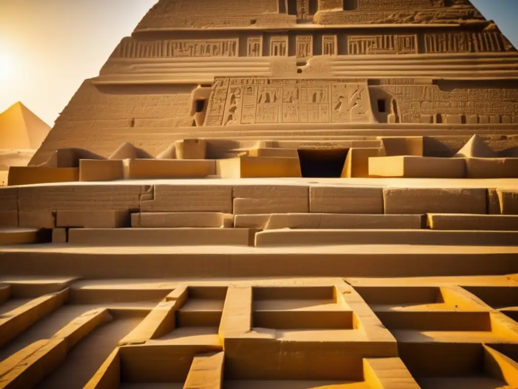 La geometría sagrada en las pirámides egipcias resalta la importancia de la geometría en su construcción
