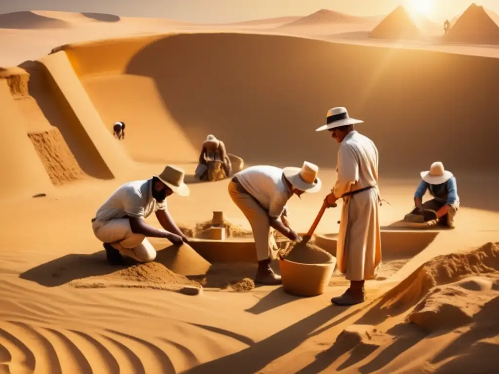 Herramientas modernas de arqueología en Egipto