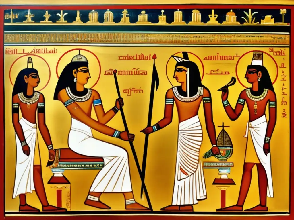 Una imagen cautivadora transporta al antiguo Egipto