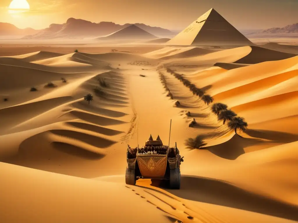 Una imagen detallada en 8k muestra un vasto paisaje desierto que se extiende ante los ojos del espectador