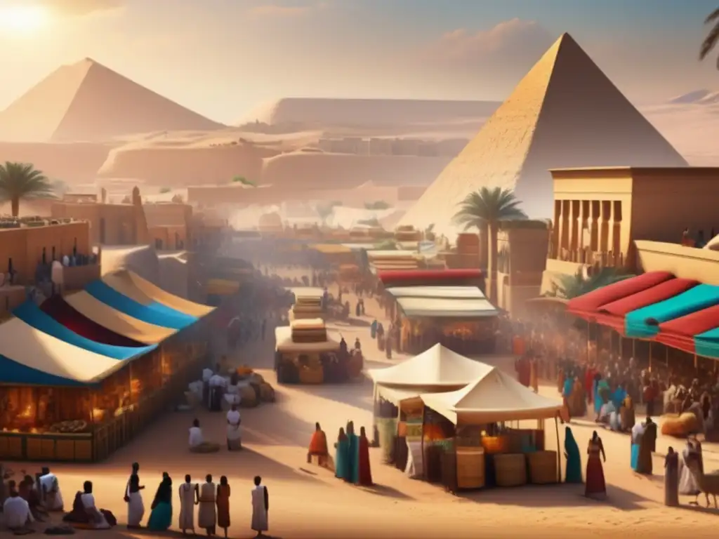 Una imagen en 8k detalla una escena hipnótica del Tercer Período Intermedio del antiguo Egipto