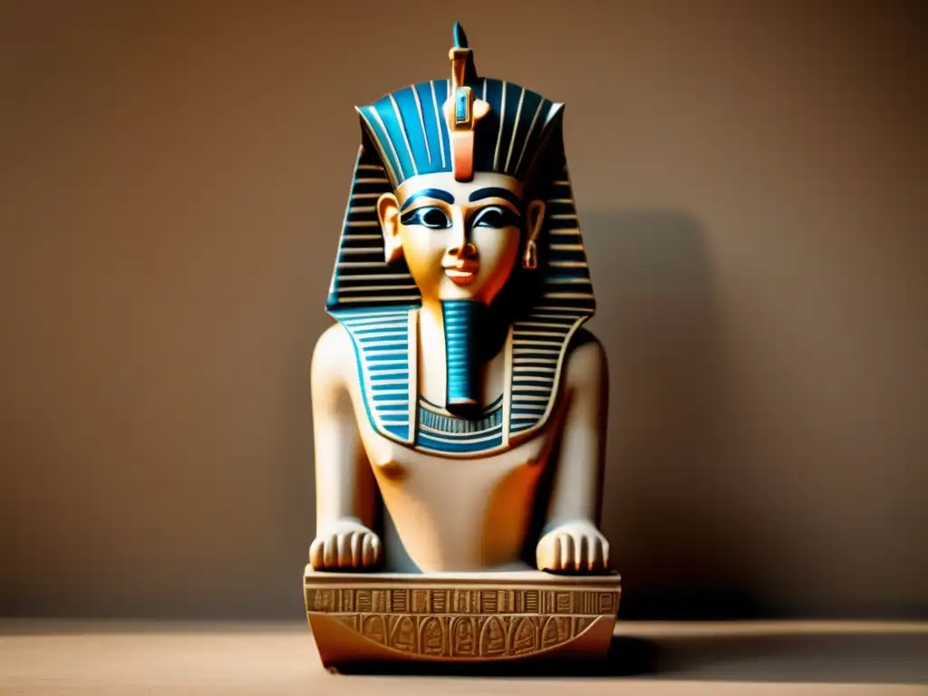 Imponente estatua del Arte Dinástico Temprano en Egipto