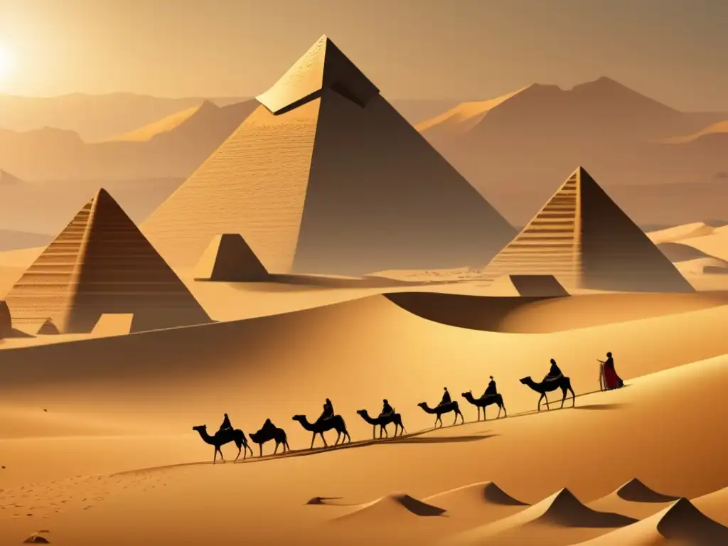 La importancia de las mastabas en Egipto se muestra en esta ilustración detallada