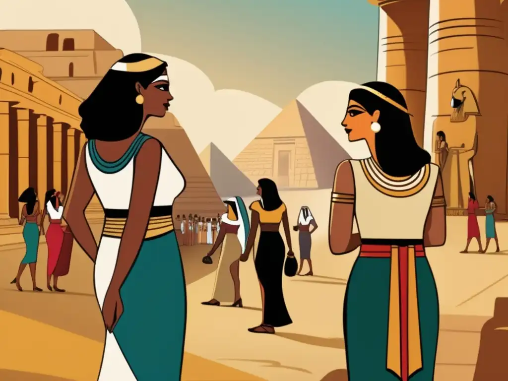 La importancia de la mujer egipcia en el antiguo Egipto: líderes, artesanas y trabajadoras agrícolas en el primer periodo intermedio
