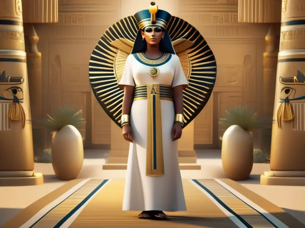 Una impresionante imagen que muestra el significado de la moda egipcia en sus vestimentas