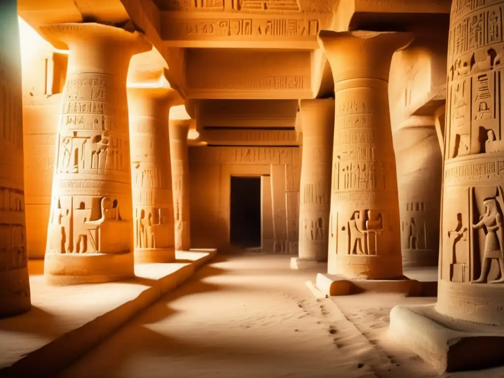 Osirion de Abydos: Tesoro antiguo en Egipto Explora el mágico Templo subterráneo en Abydos, con sus detalles arquitectónicos, pilares tallados y símbolos egipcios