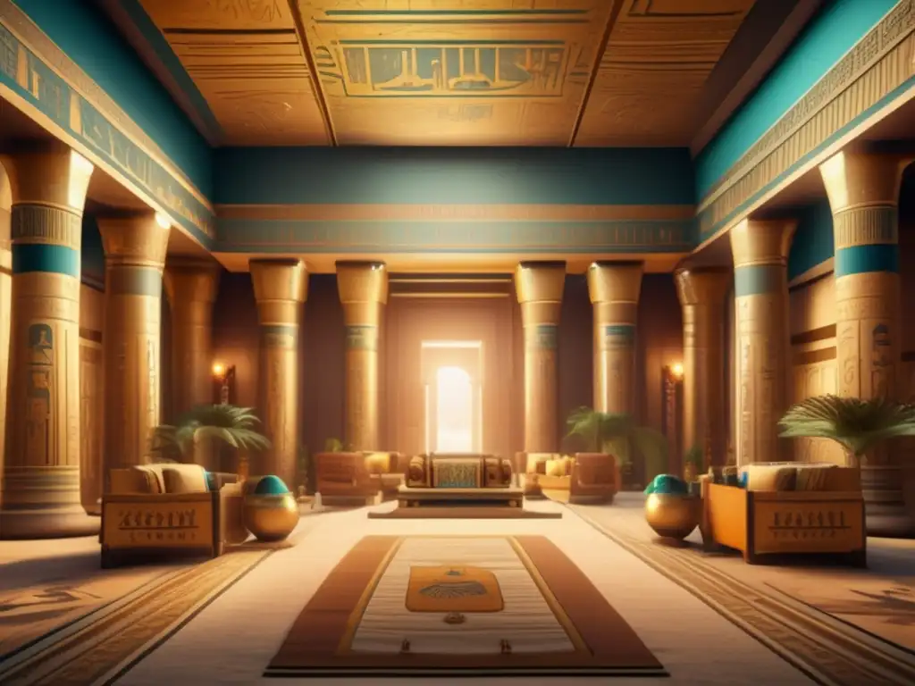 La majestuosa arquitectura y decoración en Egipto se despliegan en esta asombrosa imagen